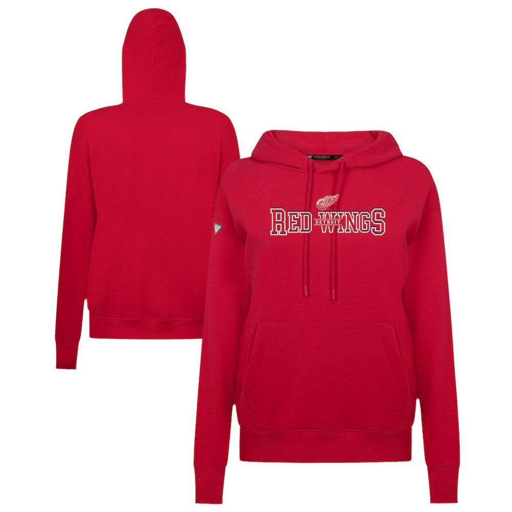 Detroit Red Wings Levelwear Women's Adorn Journey Pullover Hoodie - Red - NHL 203146118