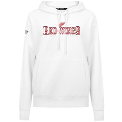 Detroit Red Wings Levelwear Women's Adorn Journey Pullover Hoodie - White - NHL 203146121