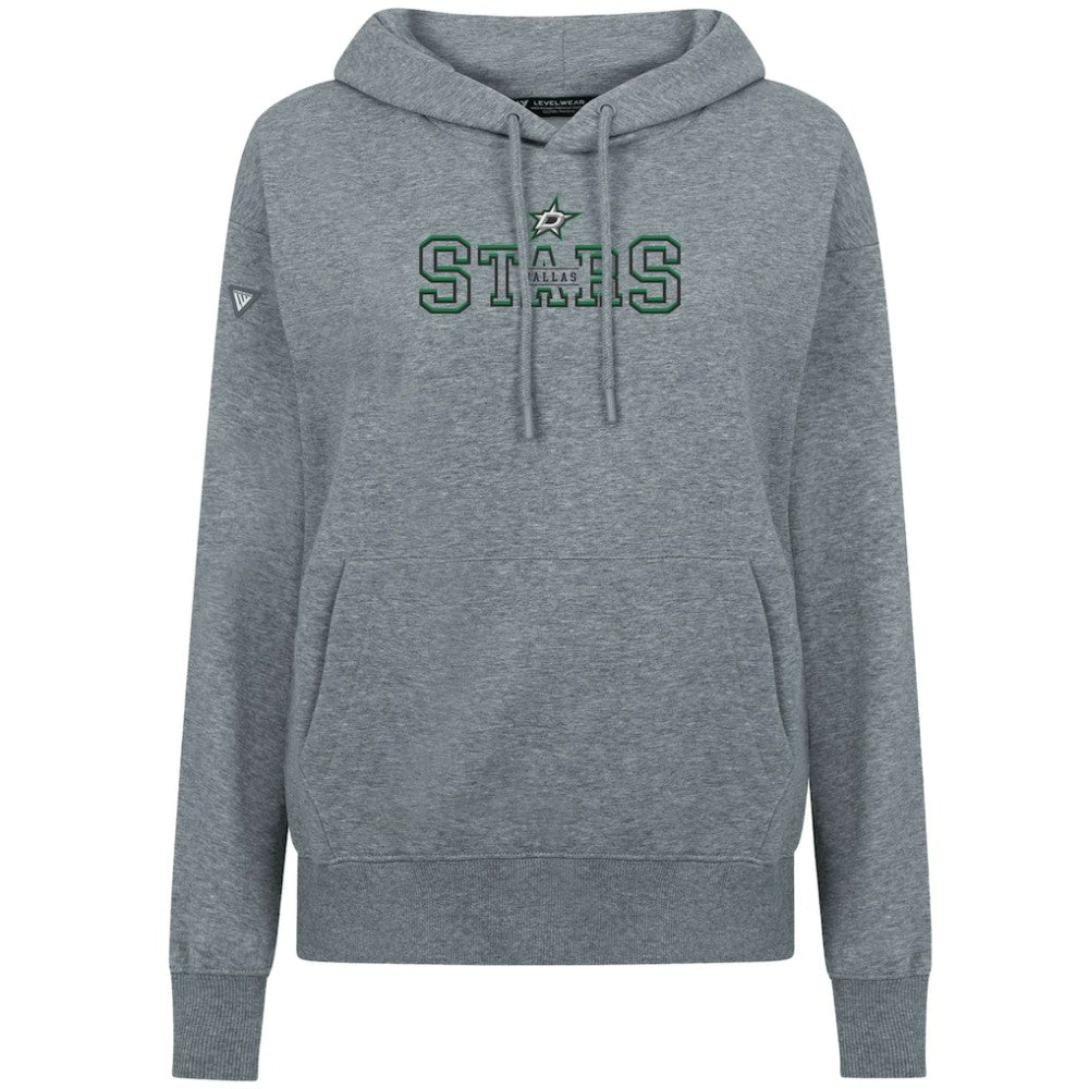 Dallas Stars Levelwear Women's Adorn Journey Pullover Hoodie - Gray - NHL 203146131