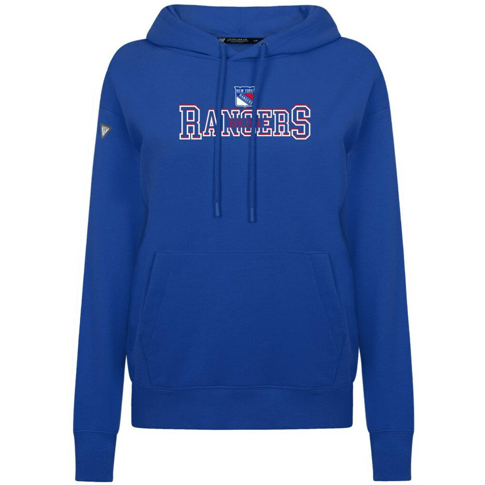 New York Rangers Levelwear Women's Adorn Journey Pullover Hoodie - Royal - NHL 203146134