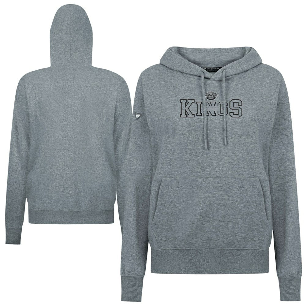 Los Angeles Kings Levelwear Women's Adorn Journey Pullover Hoodie - Gray - NHL 203146136