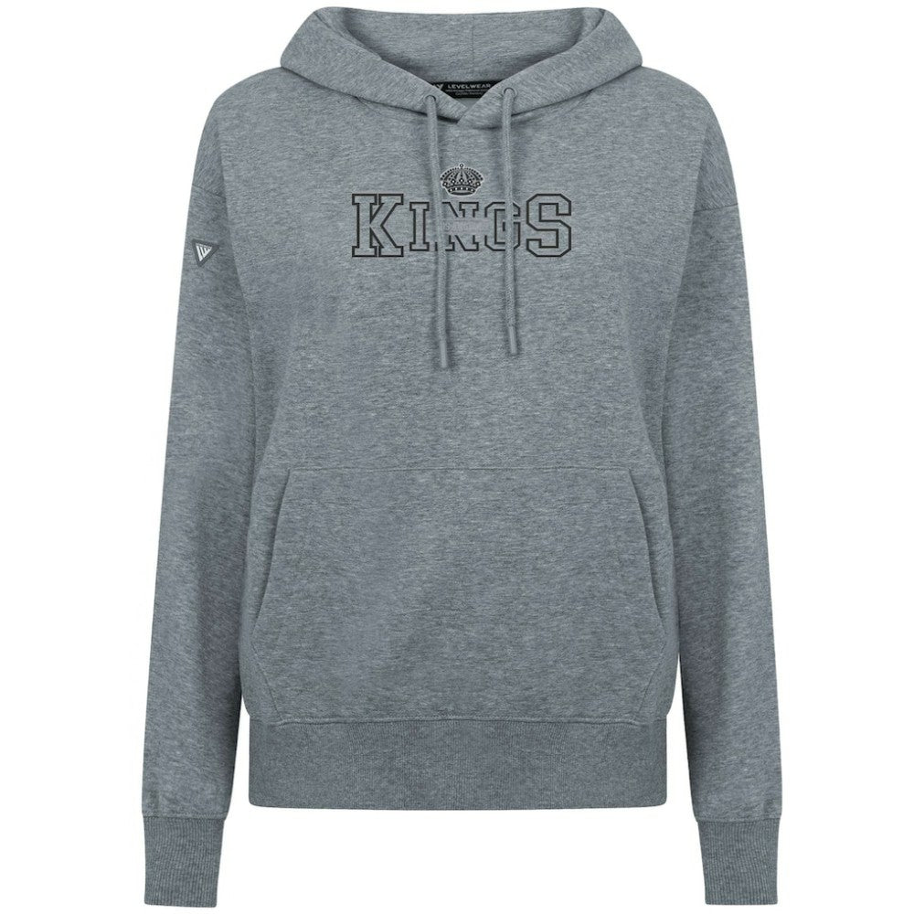 Los Angeles Kings Levelwear Women's Adorn Journey Pullover Hoodie - Gray - NHL 203146136