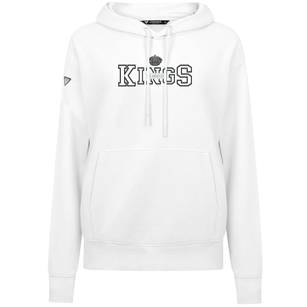 Los Angeles Kings Levelwear Women's Adorn Journey Pullover Hoodie - White - NHL 203146137