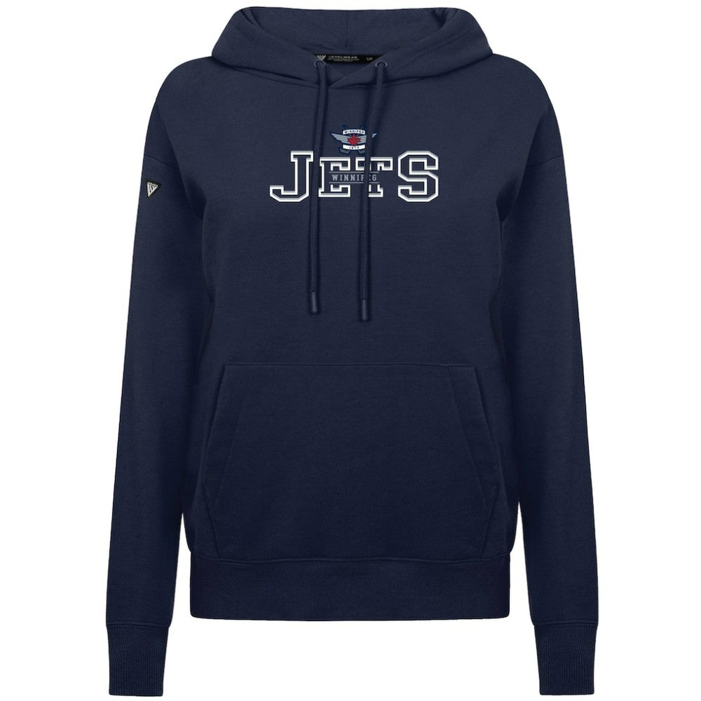 Winnipeg Jets Levelwear Women's Adorn Journey Pullover Hoodie - Navy - NHL 203146140