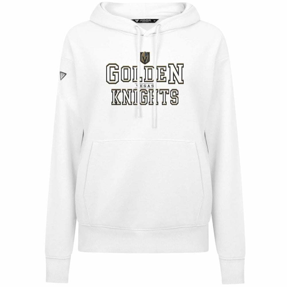 Vegas Golden Knights Levelwear Women's Adorn Journey Pullover Hoodie - White - NHL 203146142