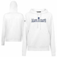 Toronto Maple Leafs Levelwear Women's Adorn Journey Pullover Hoodie - White - NHL 203146149