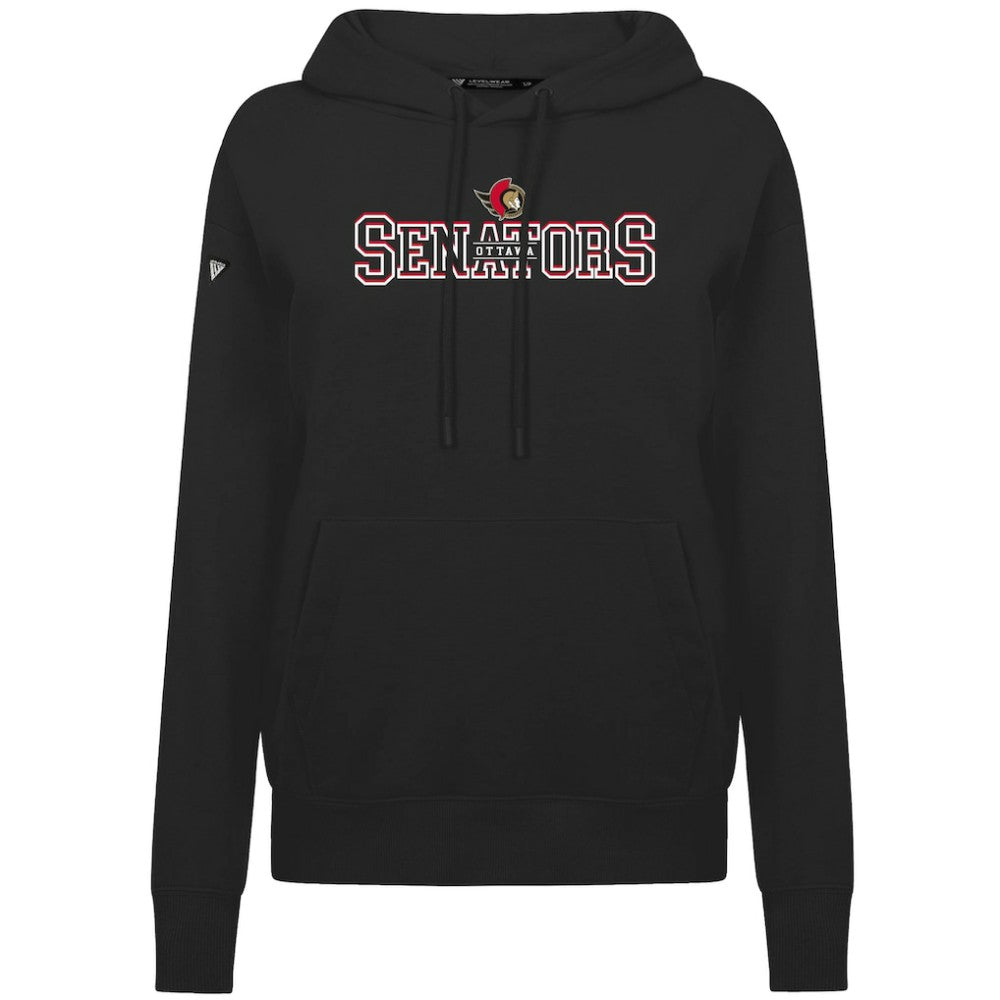 Ottawa Senators Levelwear Women's Adorn Journey Pullover Hoodie - Black - NHL 203146154