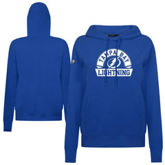 Tampa Bay Lightning Levelwear Women's Adorn Banner Arch Pullover Hoodie - Royal - NHL 203146168