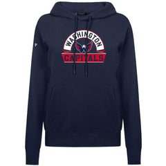 Washington Capitals Levelwear Women's Adorn Banner Arch Pullover Hoodie - Navy - NHL 203146170