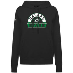 Dallas Stars Levelwear Women's Adorn Banner Arch Pullover Hoodie - Black - NHL 203146172