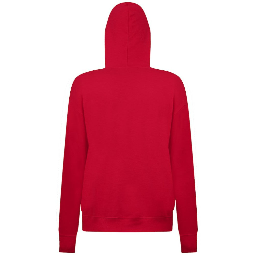 Carolina Hurricanes Levelwear Women's Adorn Banner Arch Pullover Hoodie - Red - NHL 203146191