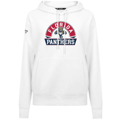 Florida Panthers Levelwear Women's Adorn Banner Arch Pullover Hoodie - White - NHL 203146194