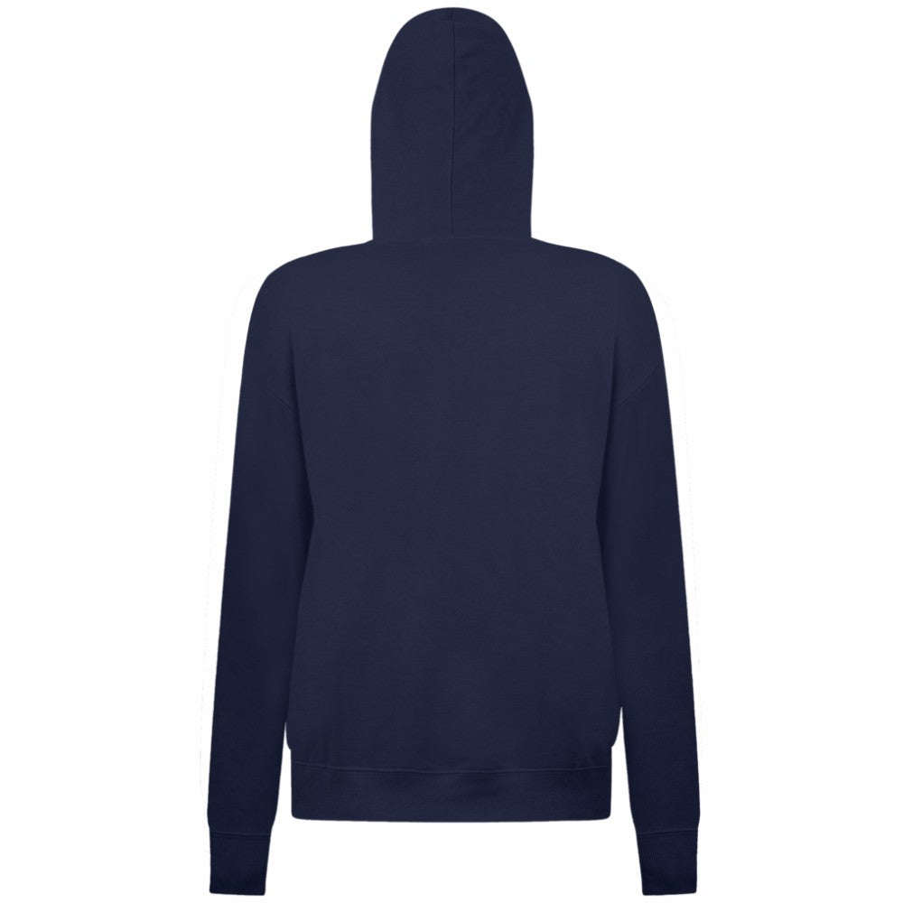 Edmonton Oilers Levelwear Women's Adorn Banner Arch Pullover Hoodie - Navy - NHL 203146200