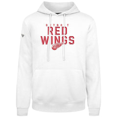 Detroit Red Wings Levelwear Podium Carve Pullover Hoodie - White - NHL 203146377
