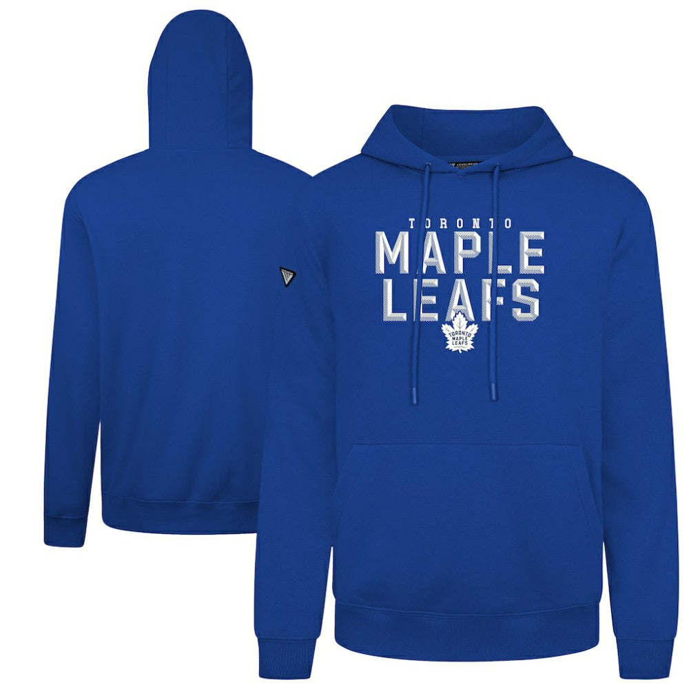 Toronto Maple Leafs Levelwear Podium Carve Pullover Hoodie - Royal - NHL 203146378