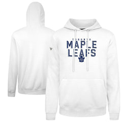 Toronto Maple Leafs Levelwear Podium Carve Pullover Hoodie - White - NHL 203146380