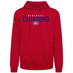 Montreal Canadiens Levelwear Podium Carve Pullover Hoodie - Red - NHL 203146385
