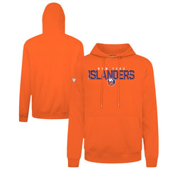 New York Islanders Levelwear Podium Carve Pullover Hoodie - Orange - NHL 203146387