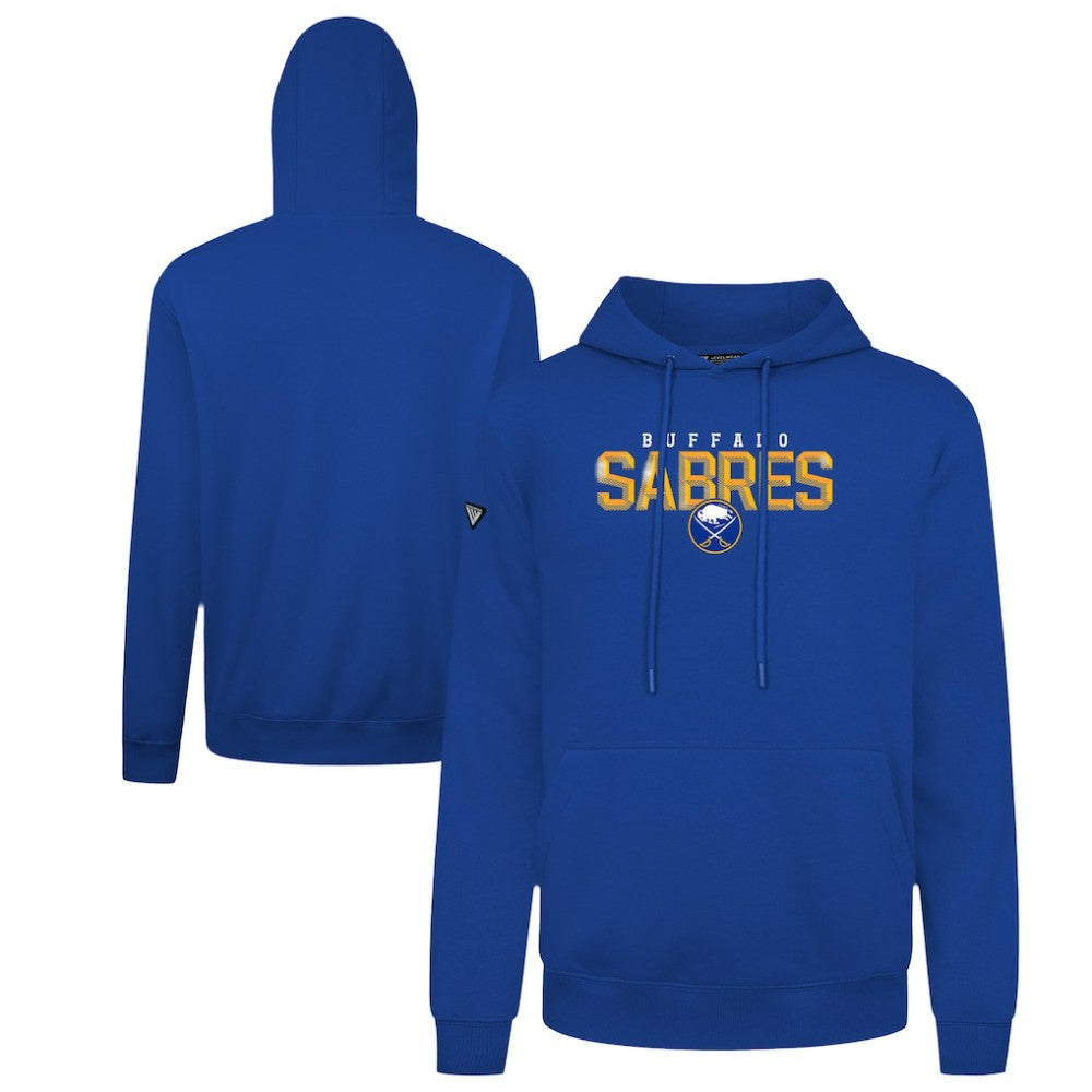 Buffalo Sabres Levelwear Podium Carve Pullover Hoodie - Royal - NHL 203146388