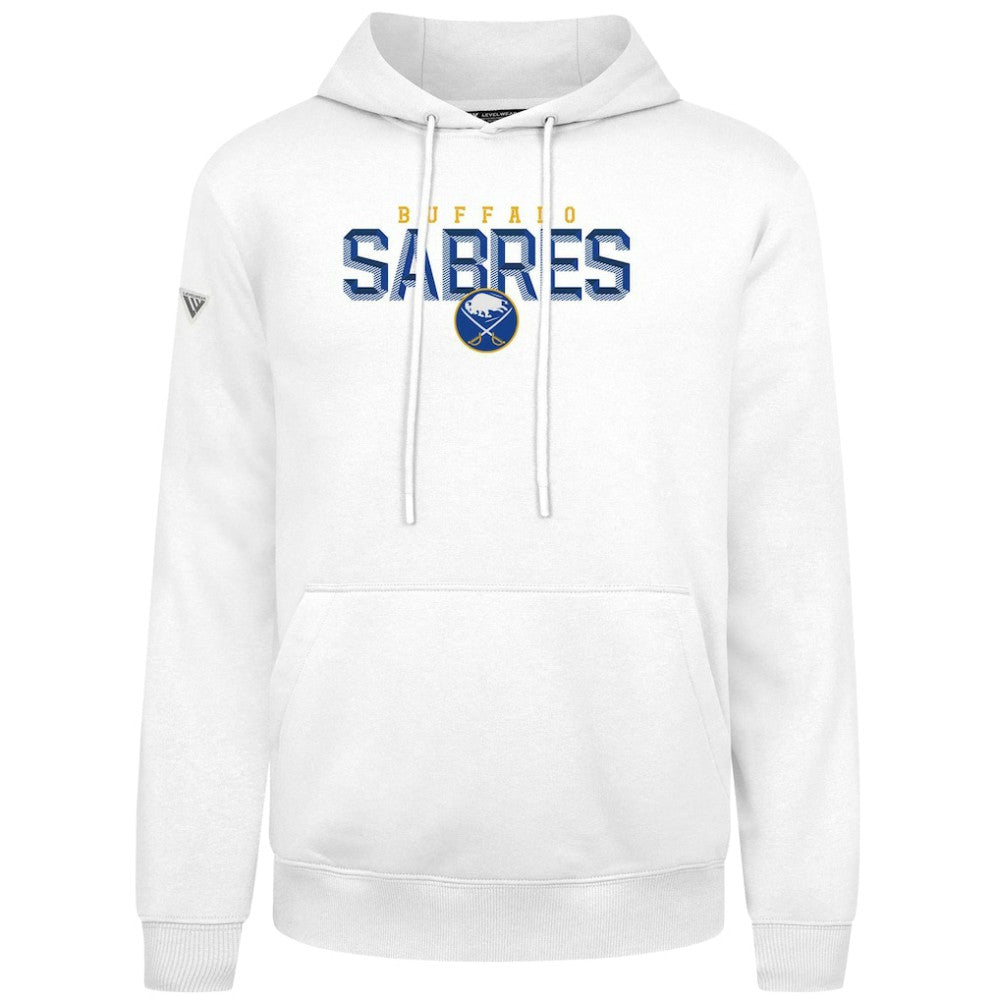 Buffalo Sabres Levelwear Podium Carve Pullover Hoodie - White - NHL 203146390