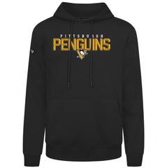 Pittsburgh Penguins Levelwear Podium Carve Pullover Hoodie - Black - NHL 203146391