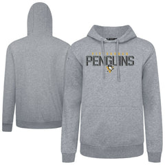 Pittsburgh Penguins Levelwear Podium Carve Pullover Hoodie - Gray - NHL 203146392