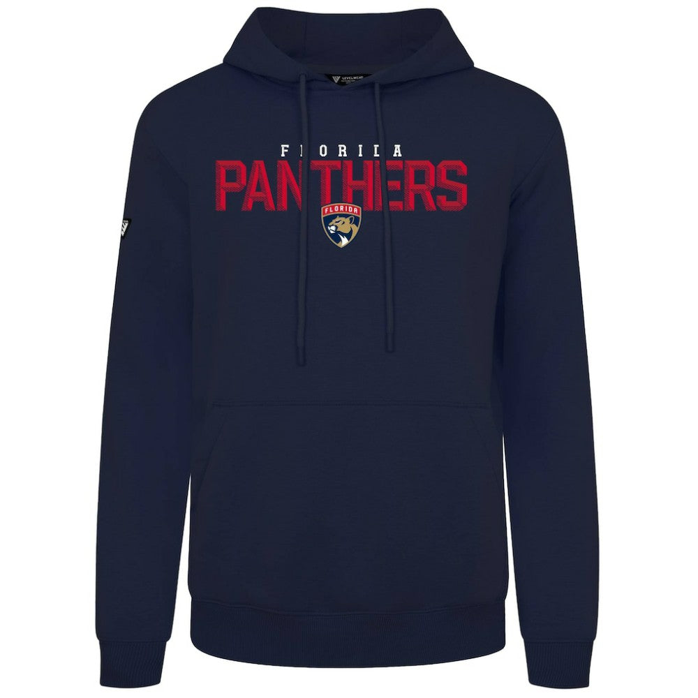 Florida Panthers Levelwear Podium Carve Pullover Hoodie - Navy - NHL 203146398