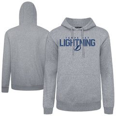 Tampa Bay Lightning Levelwear Podium Carve Pullover Hoodie - Gray - NHL 203146403