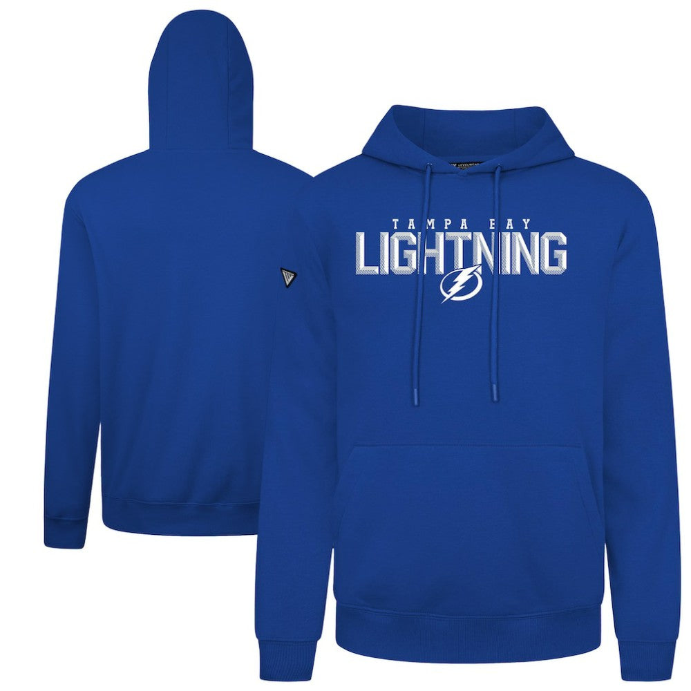 Tampa Bay Lightning Levelwear Podium Carve Pullover Hoodie - Royal - NHL 203146408