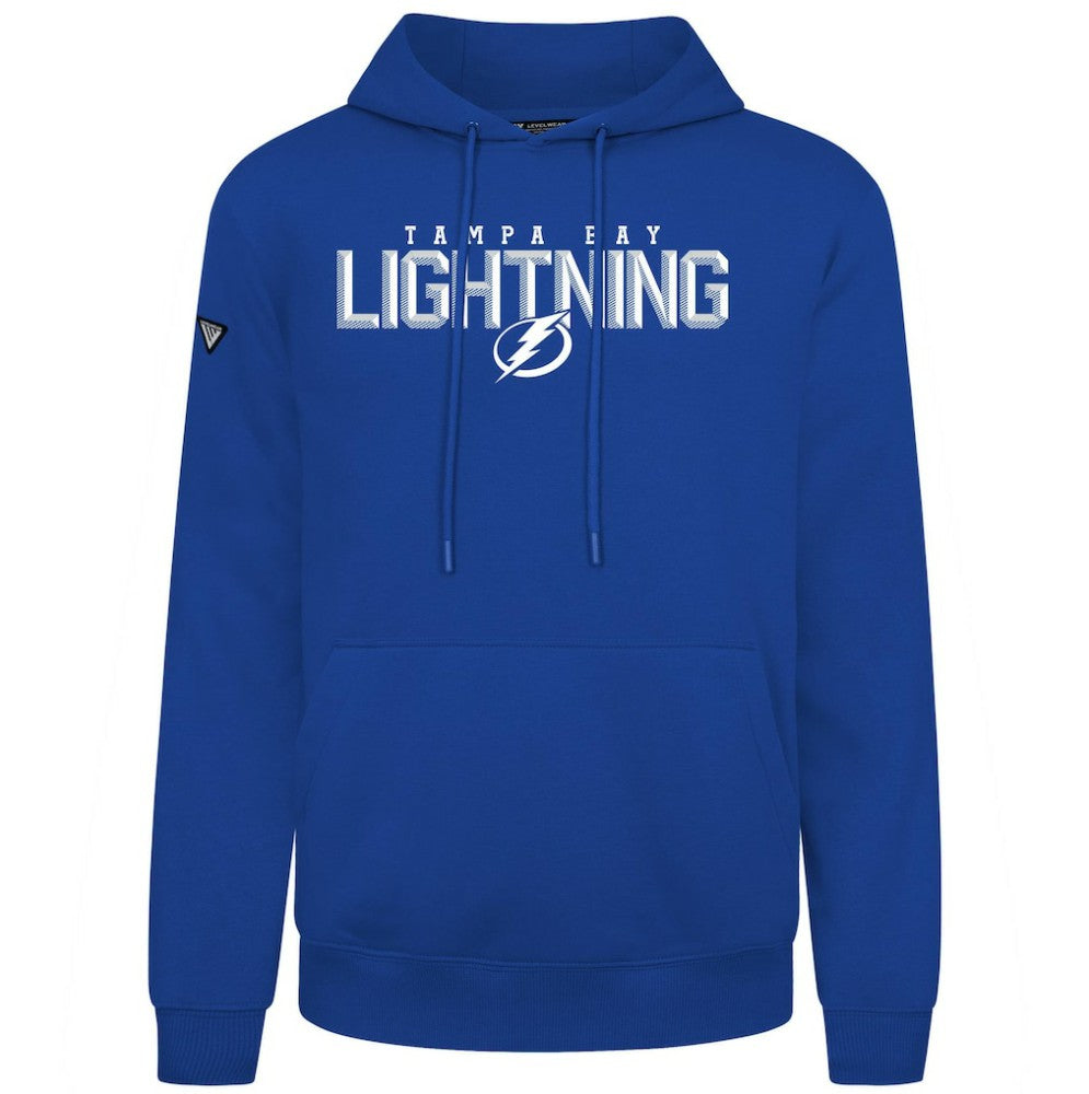 Tampa Bay Lightning Levelwear Podium Carve Pullover Hoodie - Royal - NHL 203146408