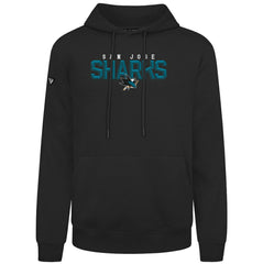 San Jose Sharks Levelwear Podium Carve Pullover Hoodie - Black - NHL 203146409