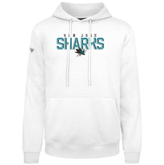 San Jose Sharks Levelwear Podium Carve Pullover Hoodie - White - NHL 203146411