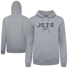 Winnipeg Jets Levelwear Podium Carve Pullover Hoodie - Gray - NHL 203146414