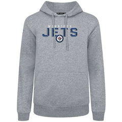 Winnipeg Jets Levelwear Podium Carve Pullover Hoodie - Gray - NHL 203146414