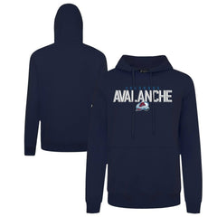 Colorado Avalanche Levelwear Podium Carve Pullover Hoodie - Navy - NHL 203146416