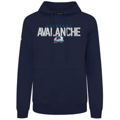 Colorado Avalanche Levelwear Podium Carve Pullover Hoodie - Navy - NHL 203146416