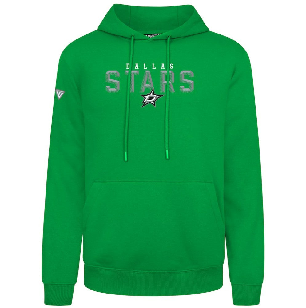 Dallas Stars Levelwear Podium Carve Pullover Hoodie - Green - NHL 203146420