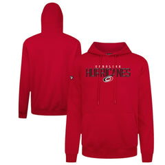 Carolina Hurricanes Levelwear Podium Carve Pullover Hoodie - Red - NHL 203146425