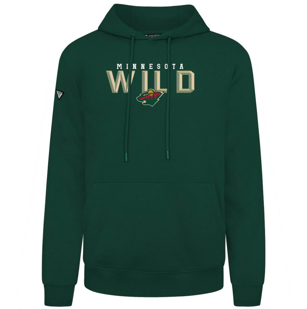 Minnesota Wild Levelwear Podium Carve Pullover Hoodie - Green - NHL 203146426