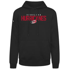 Carolina Hurricanes Levelwear Podium Carve Pullover Hoodie - Black - NHL 203146427