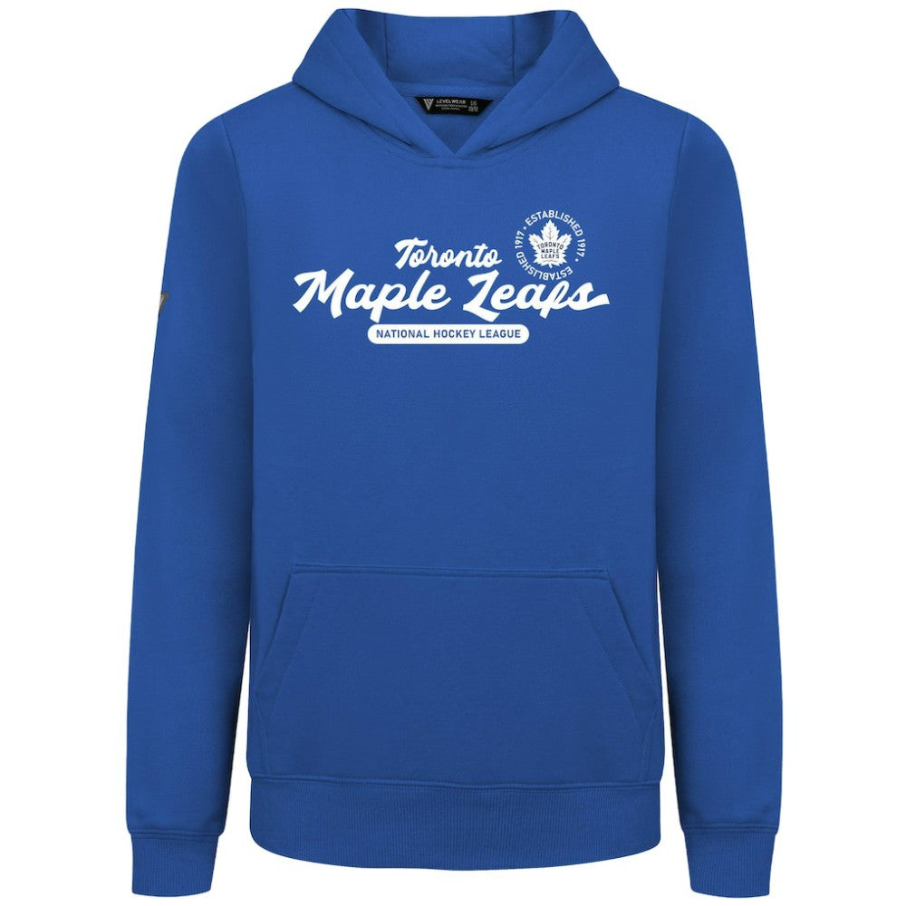 Toronto Maple Leafs Levelwear Youth Podium Monument Pullover Hoodie - Royal - NHL 203146436