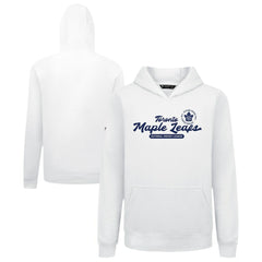 Toronto Maple Leafs Levelwear Youth Podium Monument Pullover Hoodie - White - NHL 203146444