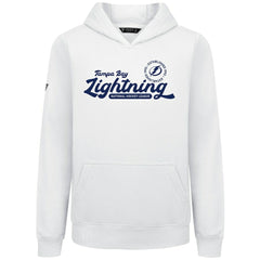 Tampa Bay Lightning Levelwear Youth Podium Monument Pullover Hoodie - White - NHL 203146446