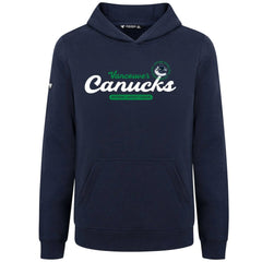Vancouver Canucks Levelwear Youth Podium Monument Pullover Hoodie - Navy - NHL 203146447