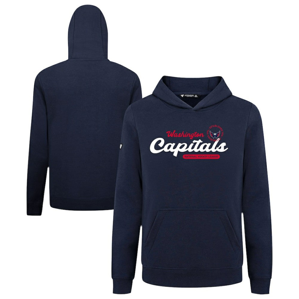 Washington Capitals Levelwear Youth Podium Monument Pullover Hoodie - Navy - NHL 203146449