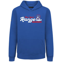 New York Rangers Levelwear Youth Podium Monument Pullover Hoodie - Royal - NHL 203146452