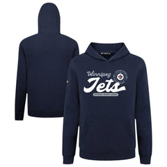 Winnipeg Jets Levelwear Youth Podium Monument Pullover Hoodie - Navy - NHL 203146459
