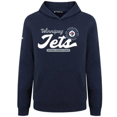 Winnipeg Jets Levelwear Youth Podium Monument Pullover Hoodie - Navy - NHL 203146459