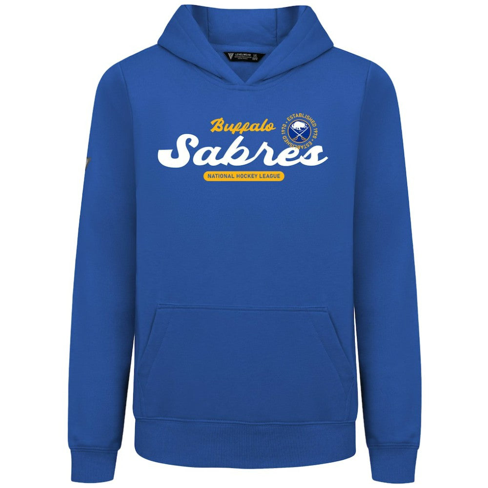 Buffalo Sabres Levelwear Youth Podium Monument Pullover Hoodie - Royal - NHL 203146461