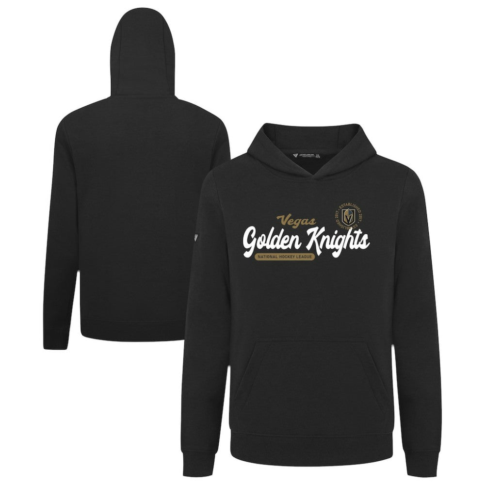 Vegas Golden Knights Levelwear Youth Podium Monument Pullover Hoodie - Black - NHL 203146462